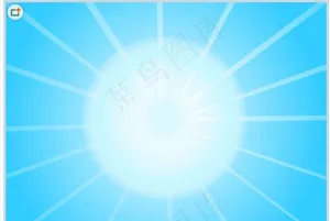 太阳光晕闪烁flash素材