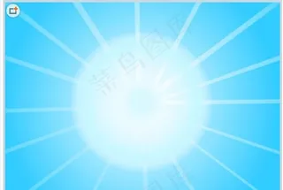 太阳光晕闪烁flash素材