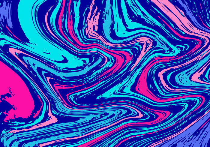 流质油漆交融彩色海报背景高清印刷素材