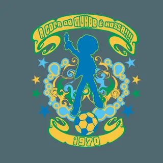 印花矢量图 人物剪影 运动元素 足...