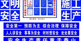 安全生产制度牌图片