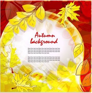 背景矢量图抽象植物叶子