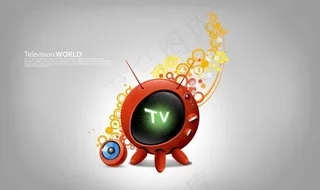 创意设计电视图片