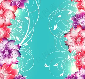 欧式花纹花卉边框图片 欧式花纹花卉边框图片