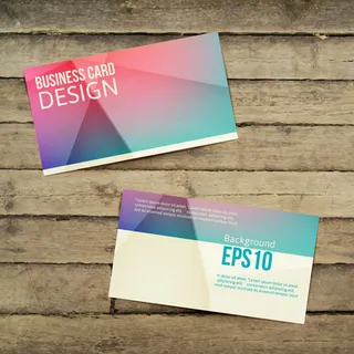 多风格的企业名片正反面