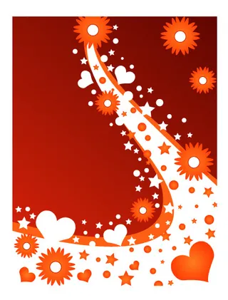 时尚花纹元素矢量素材