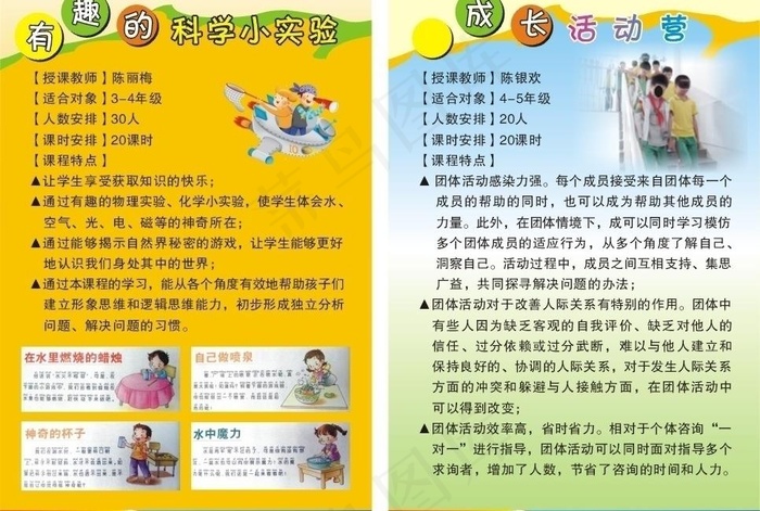小学板报图片cdr矢量模版下载