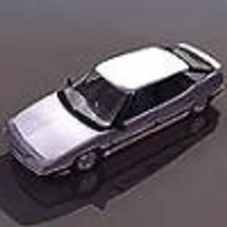 白色小轿车3D模型