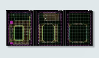 奥运摔跤馆 结构平面总图