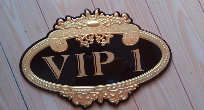 浮雕压克力门牌图片cdr矢量模版下载