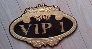 浮雕压克力门牌图片