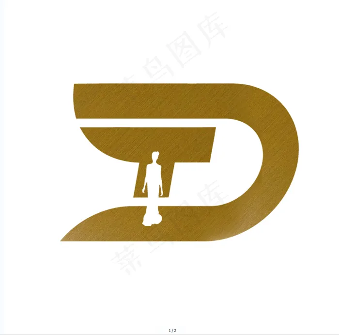 DT女装女包logo设计psd模版下载