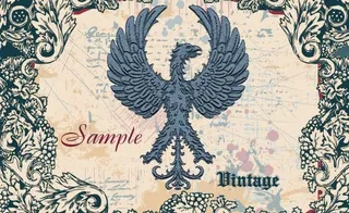 欧式复古花纹背景图片