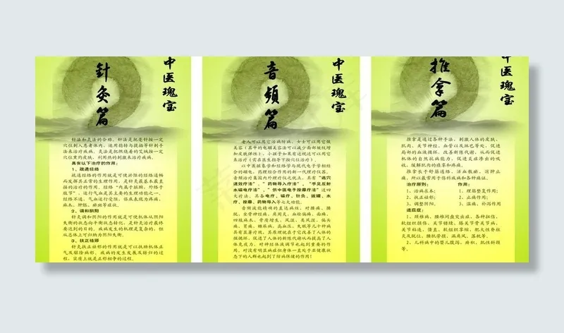 中医类展板图片