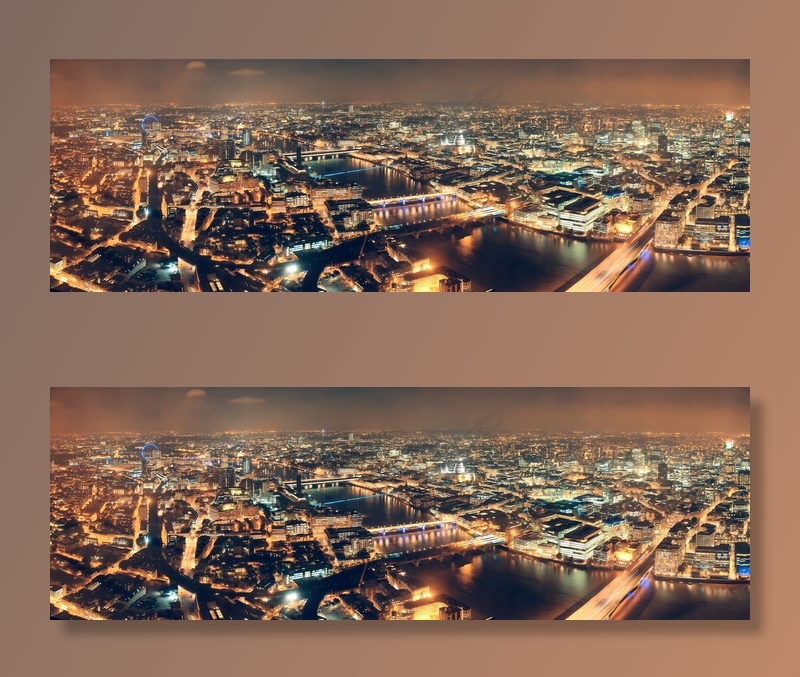 城市夜景横幅