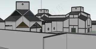 四合院草图大师