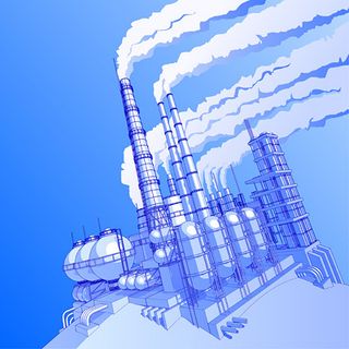 重工业污染向量