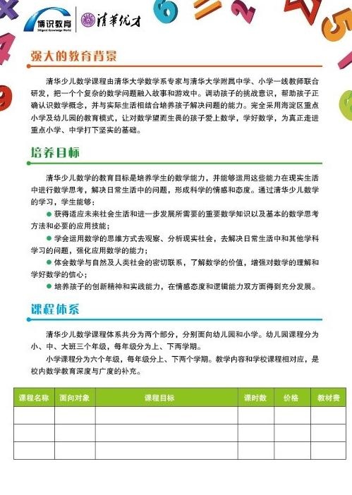 数学单页图片ai矢量模版下载