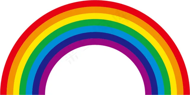 彩虹素材