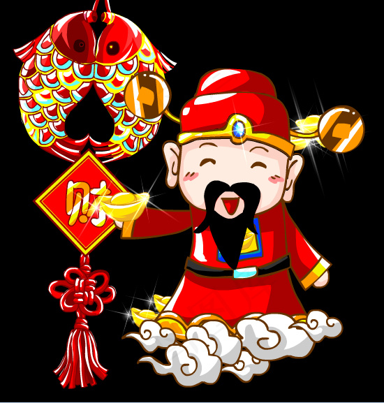 财神爷flash动画
