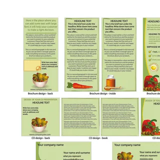 本手册和宣传册的业务模板覆盖向量0...
