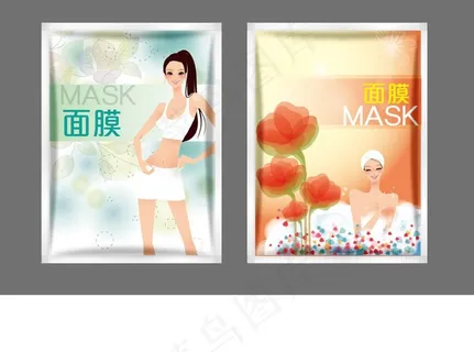 面膜包装图片