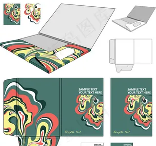 纸盒包装素材下载