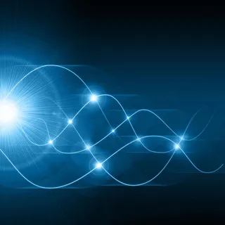 流动的光淘宝设计蓝色科技