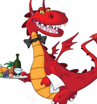 可爱的卡通龙图片