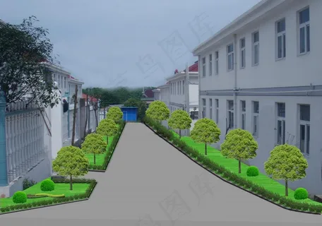 小区绿化图片 小区绿化图片