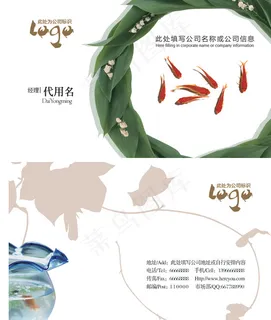 金鱼名片 金鱼名片
