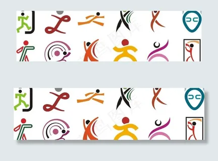 运动标志图片
