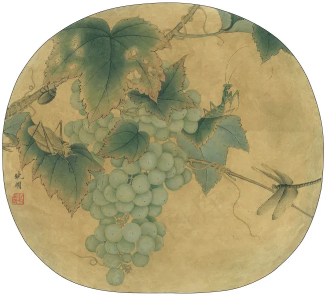 古画葡萄