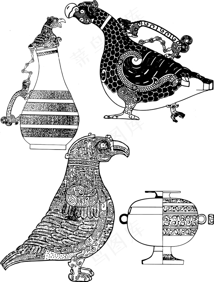 传统纹样原始图腾一