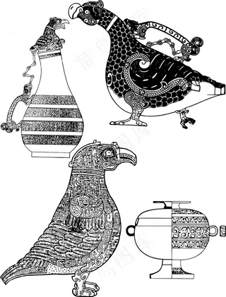 传统纹样原始图腾一