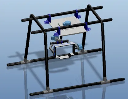 电动云台3D模型
