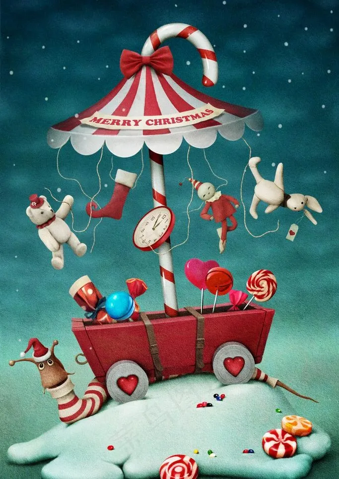 梦幻世界卡通设计图片