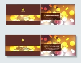 用于娱乐时尚型企业个人的名片模板