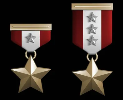 精美勋章奖章设计PSD分层素