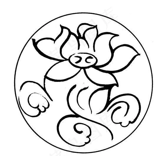 元明时代 矢量版画 古典图案 矢量中华五千年 AI源文件_0085ai矢量模版下载