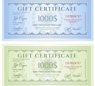 礼券优惠券图片