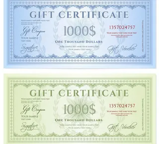 礼券优惠券图片