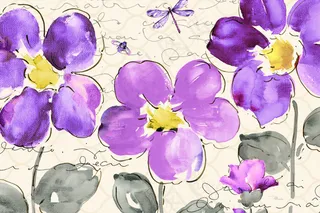 水彩花朵psd源文件