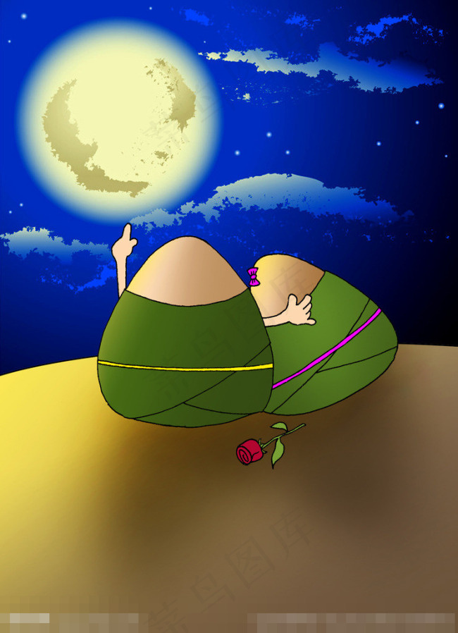 端午吉祥物粽娃素材下载