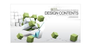 时尚3d商务背景图片