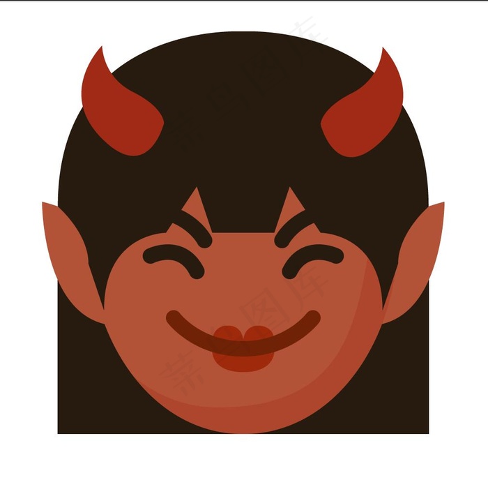 小恶魔矢量人物形象设计