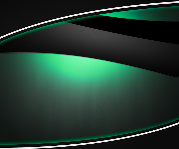 黑色形状的绿松石背景