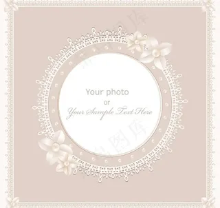 婚纱婚礼相框边框图片