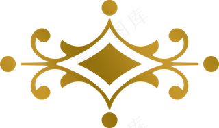 100多款金色欧式花边花纹边框免扣...