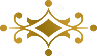 100多款金色欧式花边花纹边框免扣...